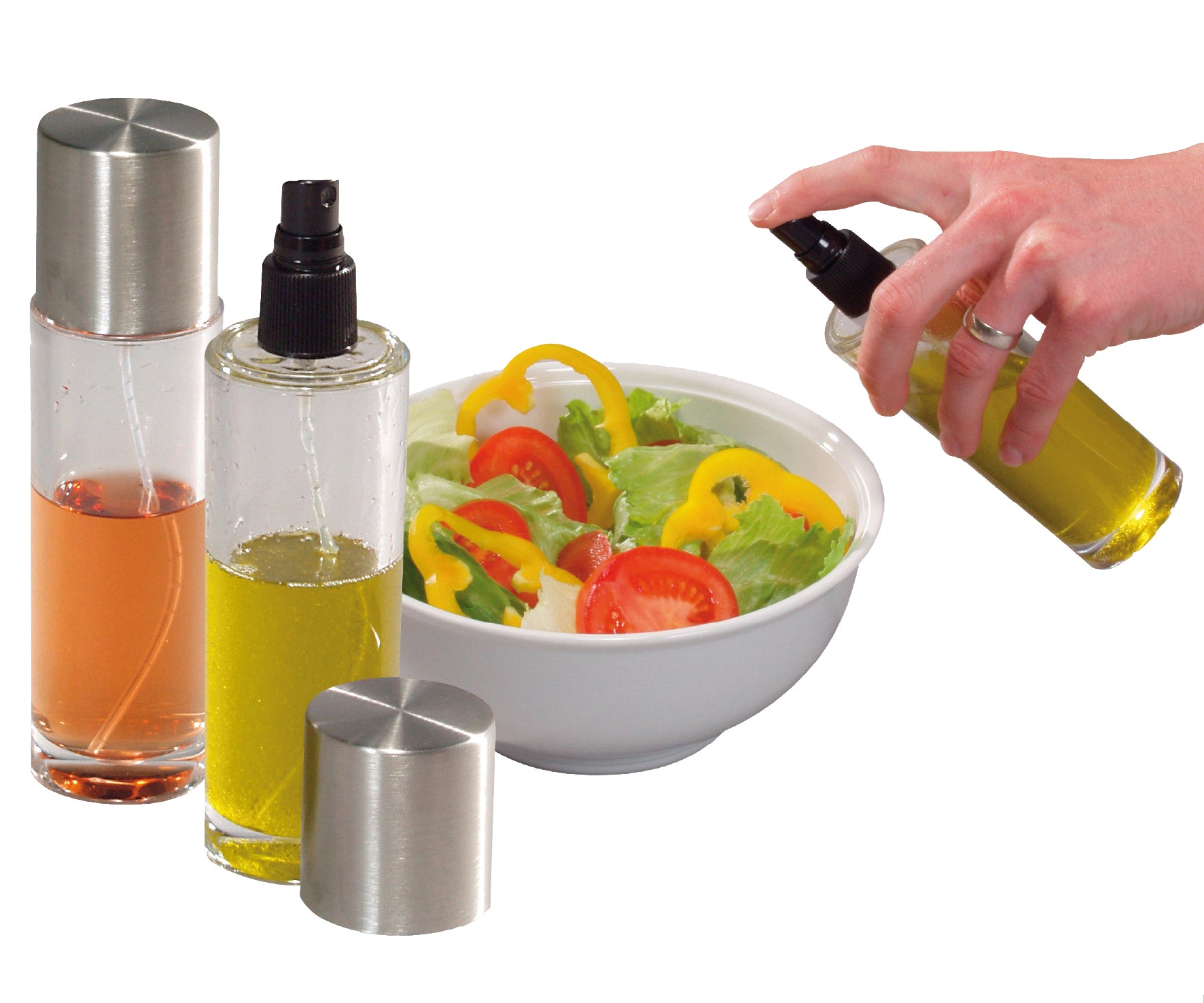 Essig- und Ölsprayer - 2er Set - Acryl
