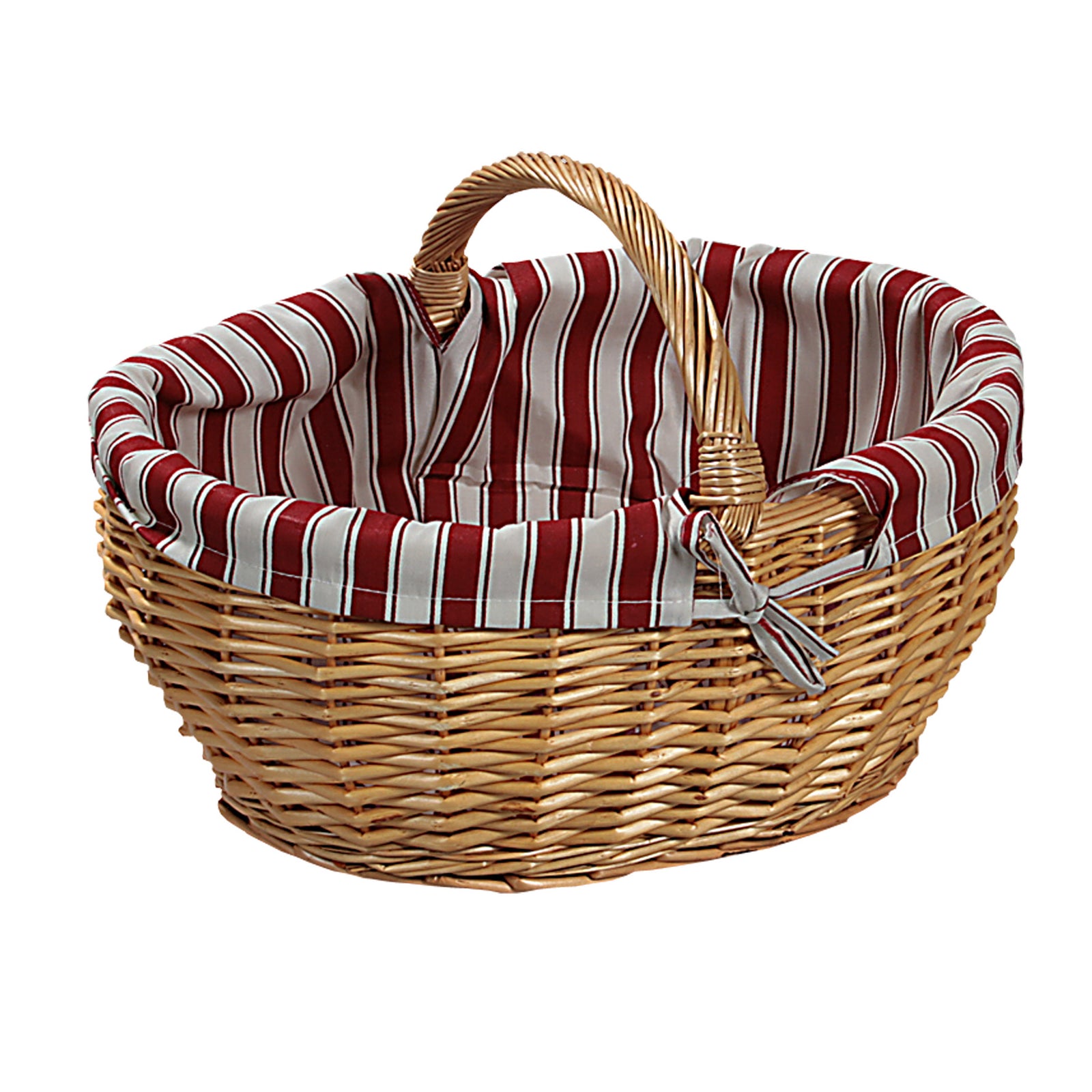 Einkaufskorb m. Textilfutter