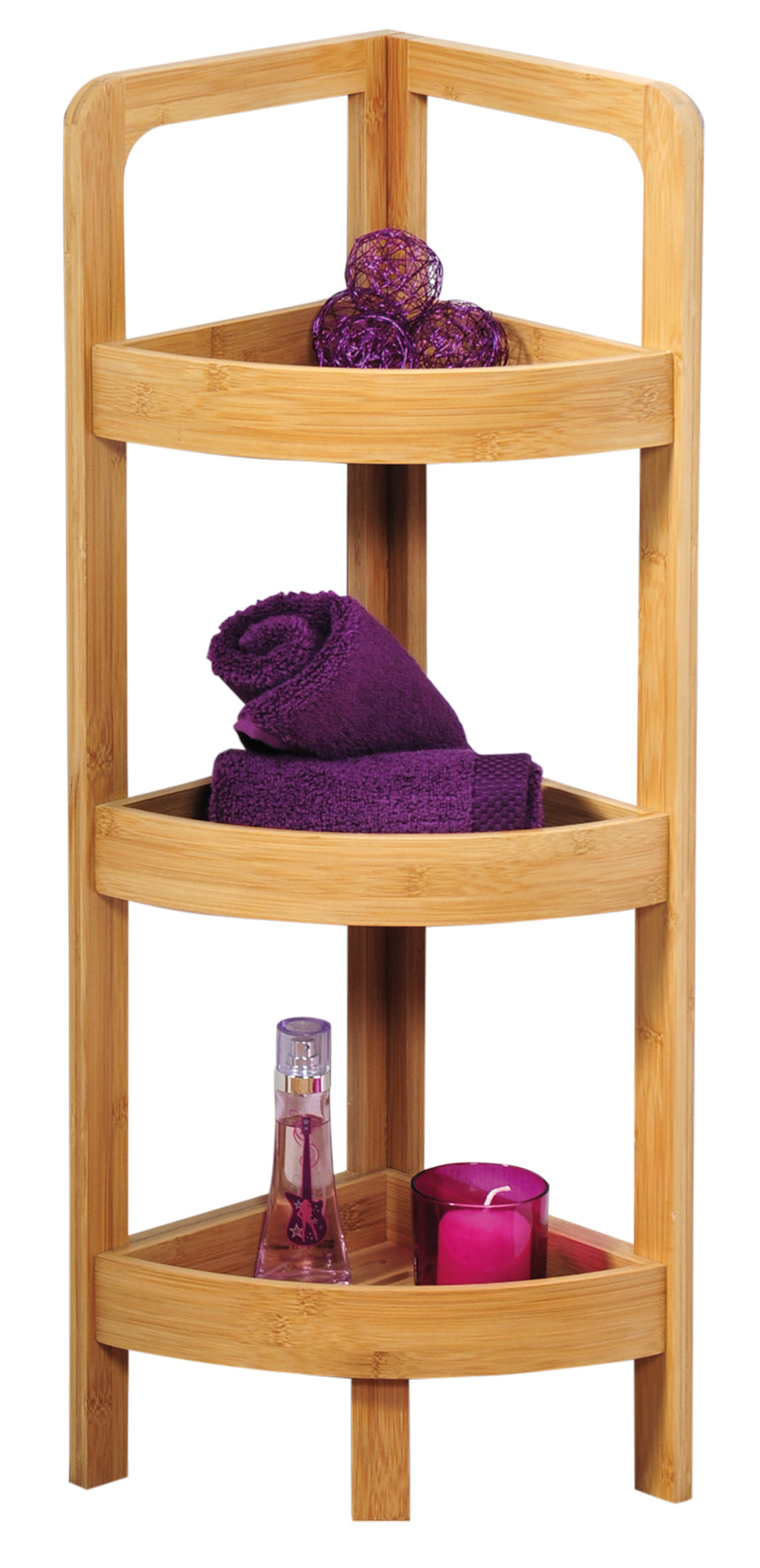 Eck-Regal - Bambus - FSC