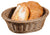 Brot- & Obstkorb - Vollkstoff - taupe