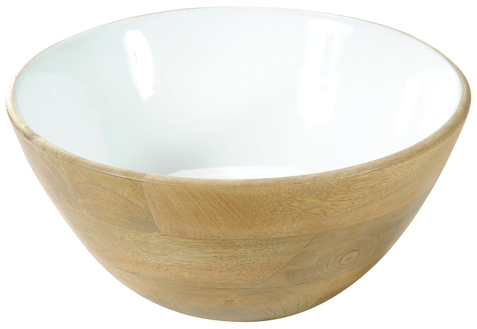 Schale - Mango - Epoxidharz weiss