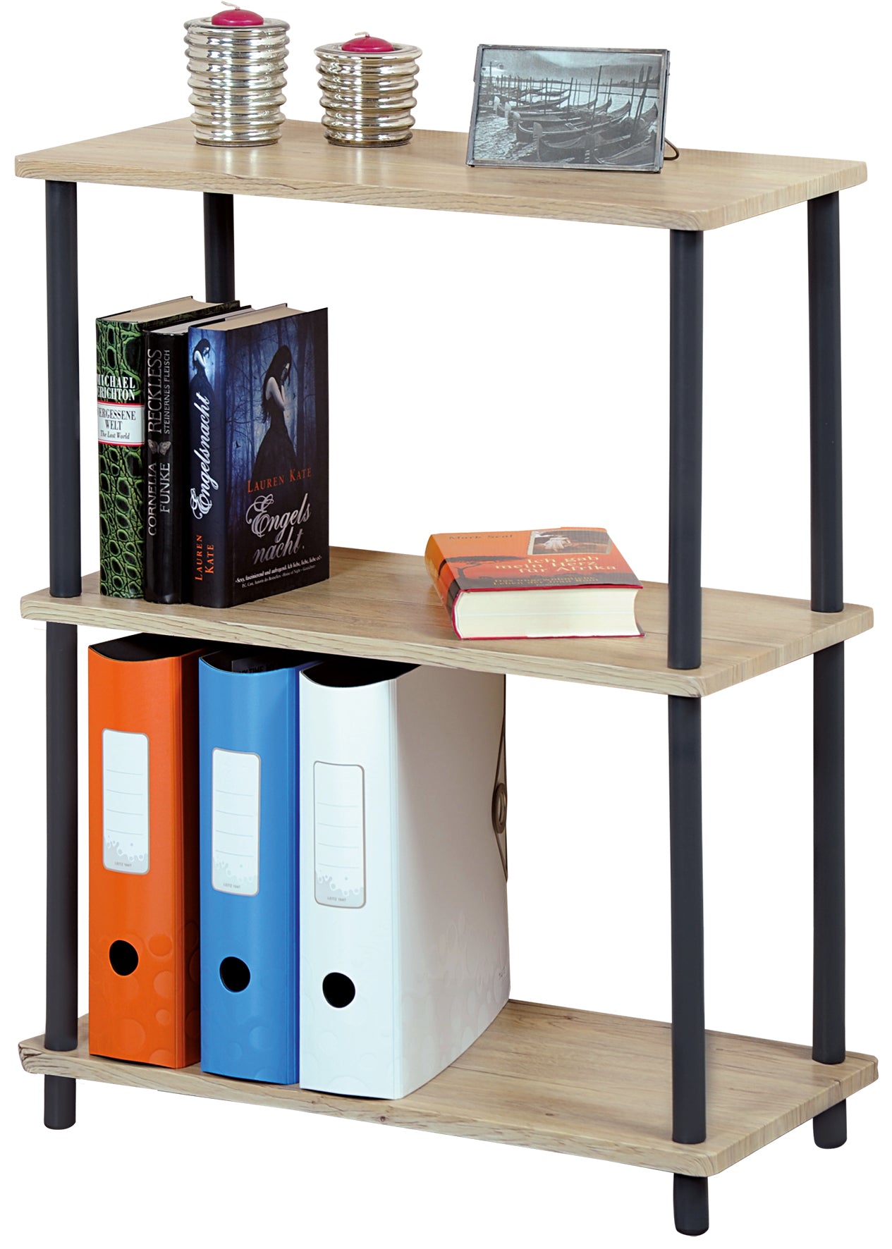 Wohnregal - MDF - Sonoma Eiche - FSC