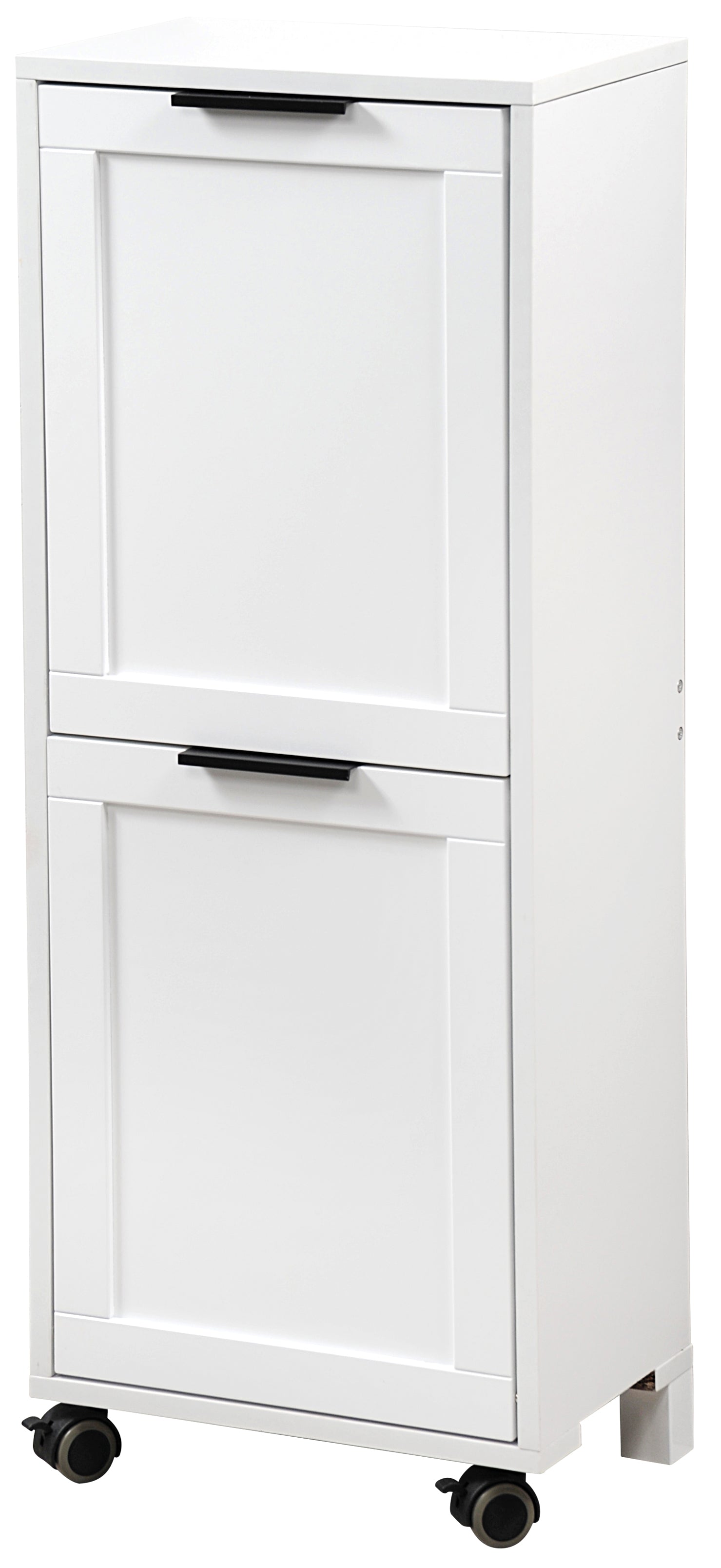 Küchenwagen inkl. Abfalleimer - weiss - FSC