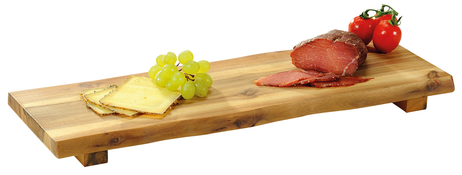 Servierbrett mit Füssen - Akazie - FSC