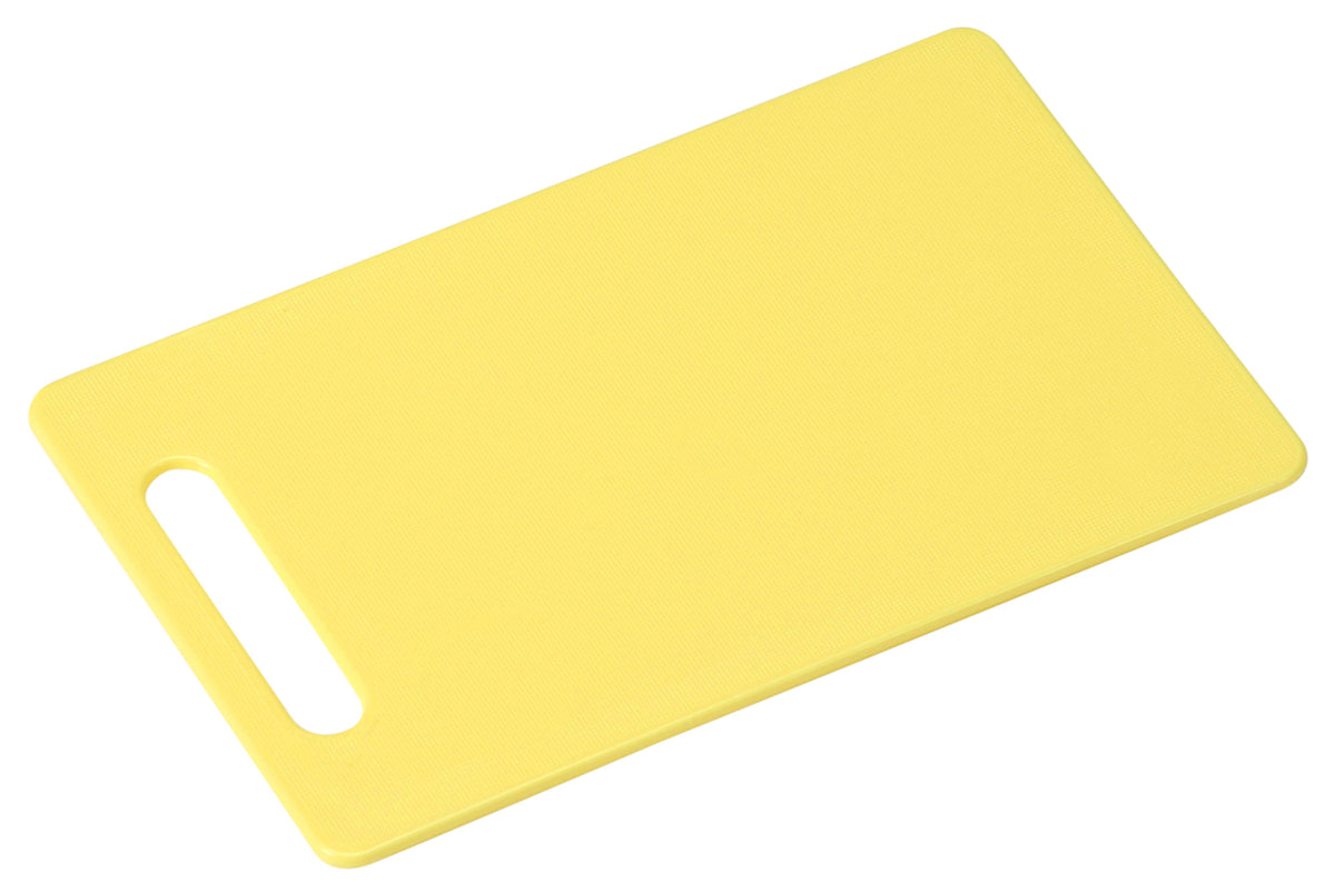 Brettchen aus PE-Kunststoff - yellow