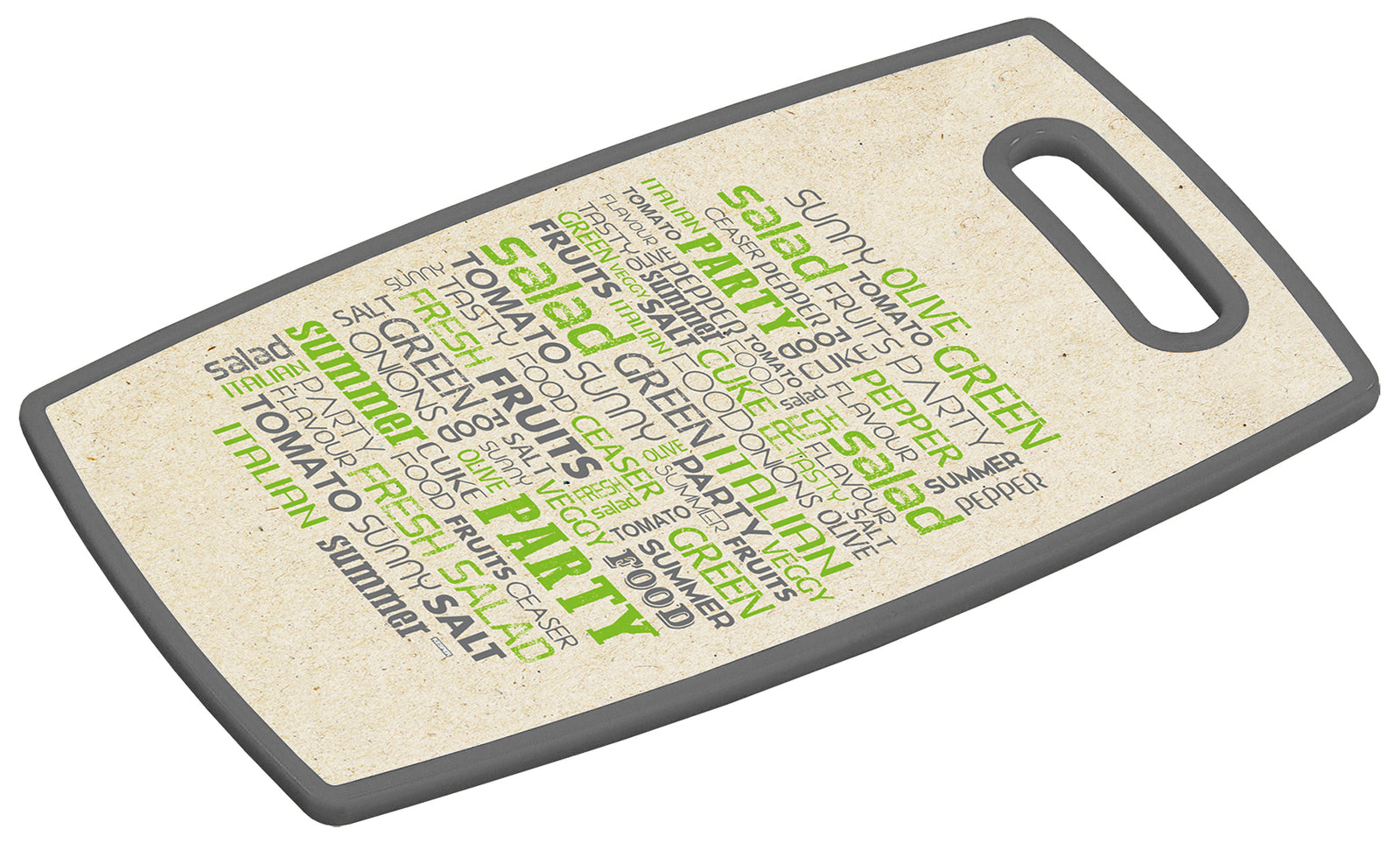 Schneide- und Servierbrett - Salad Letters