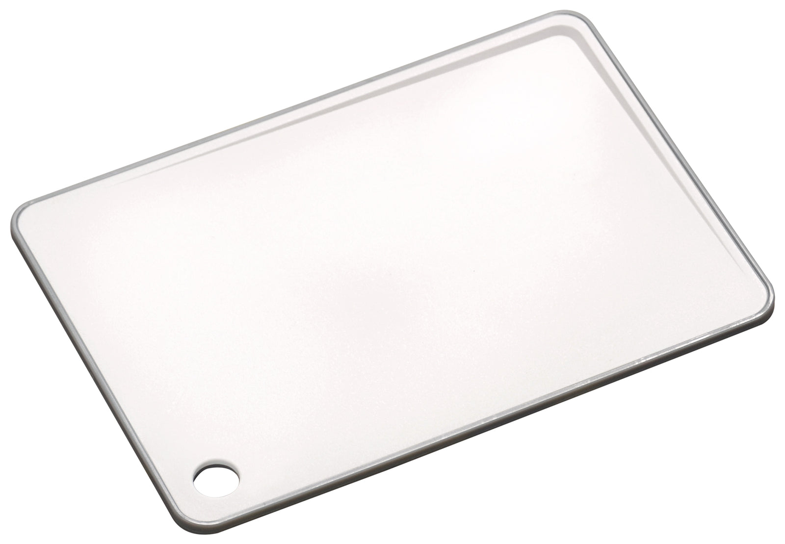 Schneidebrett mit  Rutsch Stop  - weiss