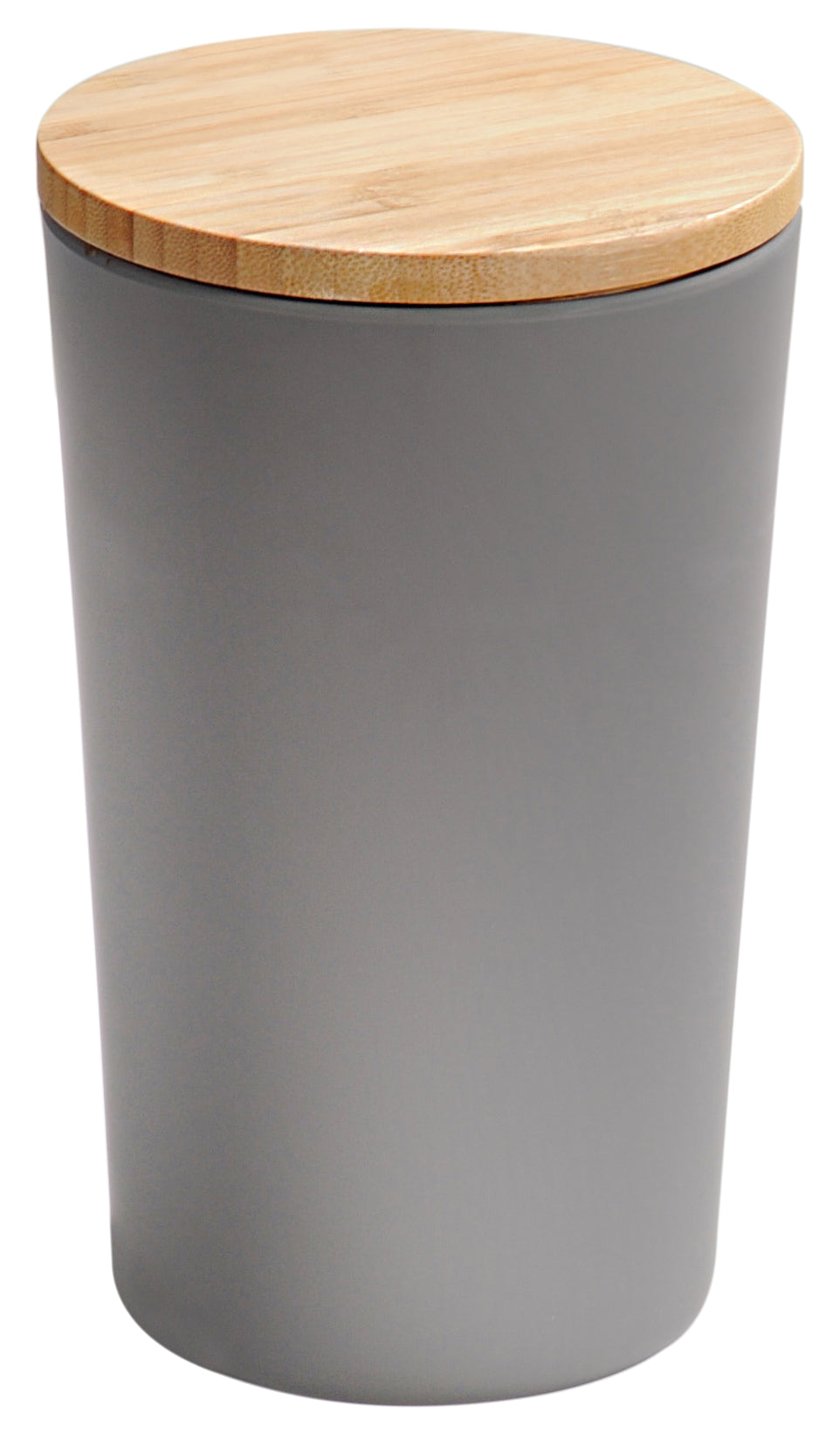 Vorratsdose - Melamin - grau - FSC