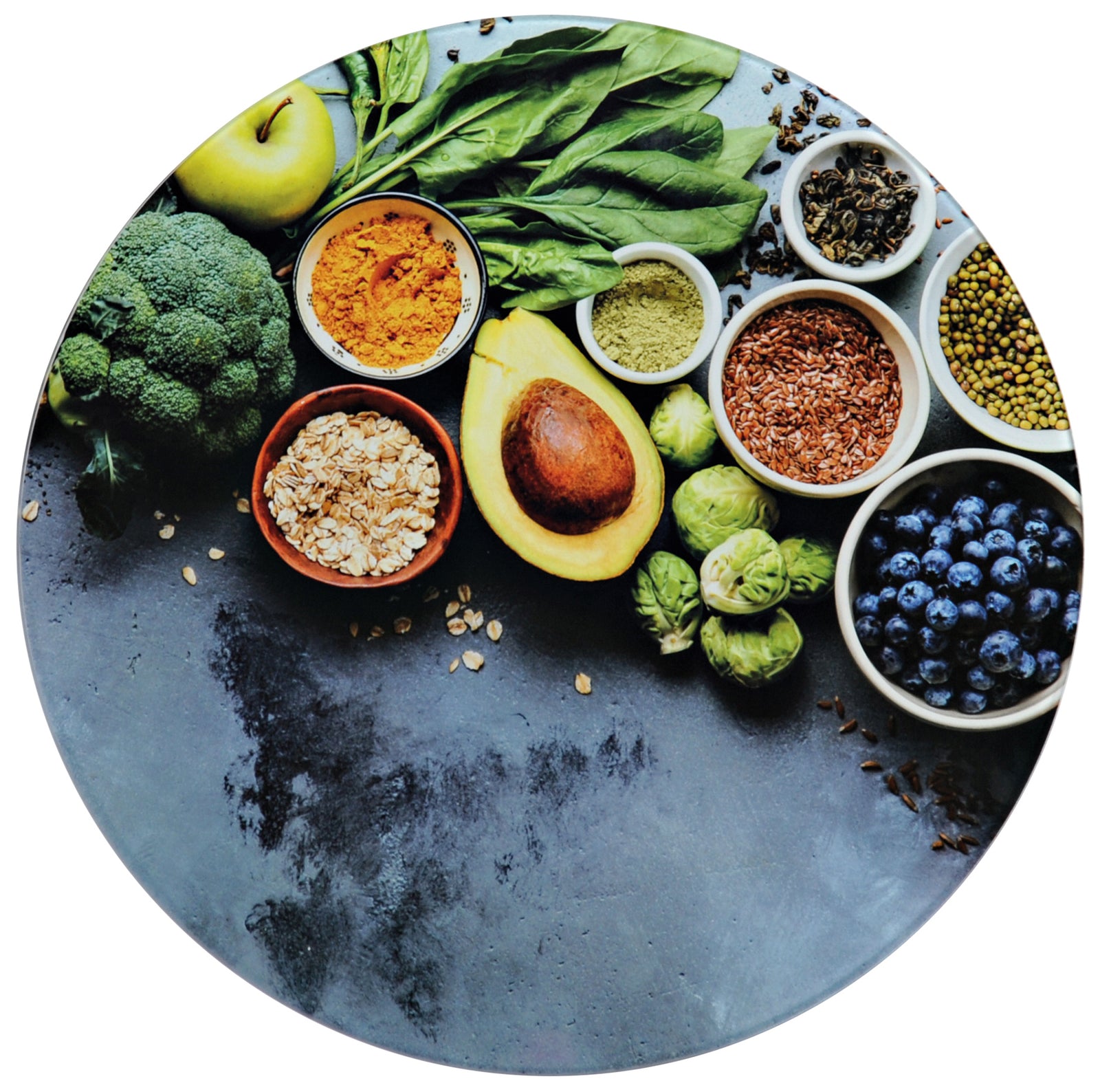 Glas-Brettchen - Healthy Kitchen