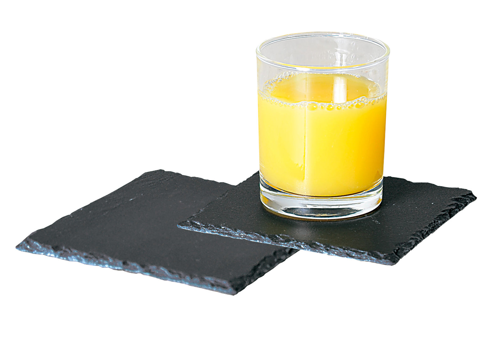 Untersetzer aus Schiefer - 2er Pack