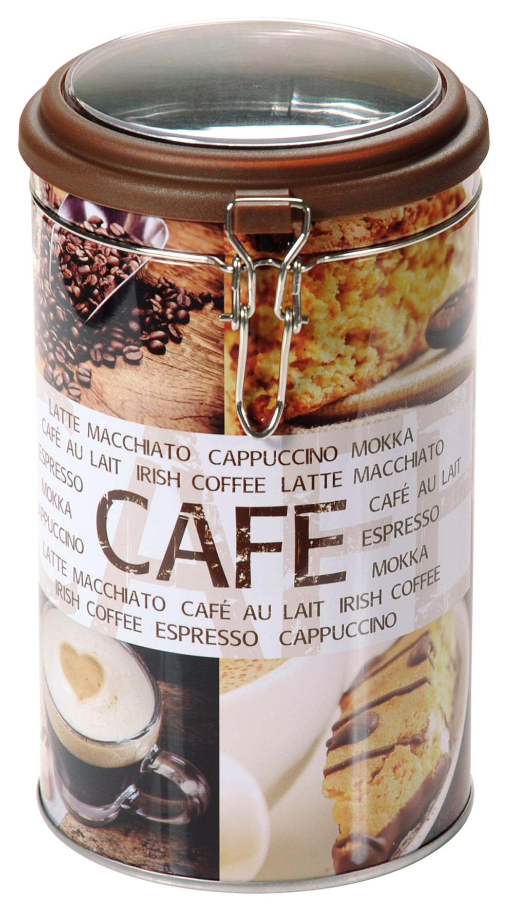 Kaffeedose mit verschliessbarem Deckel