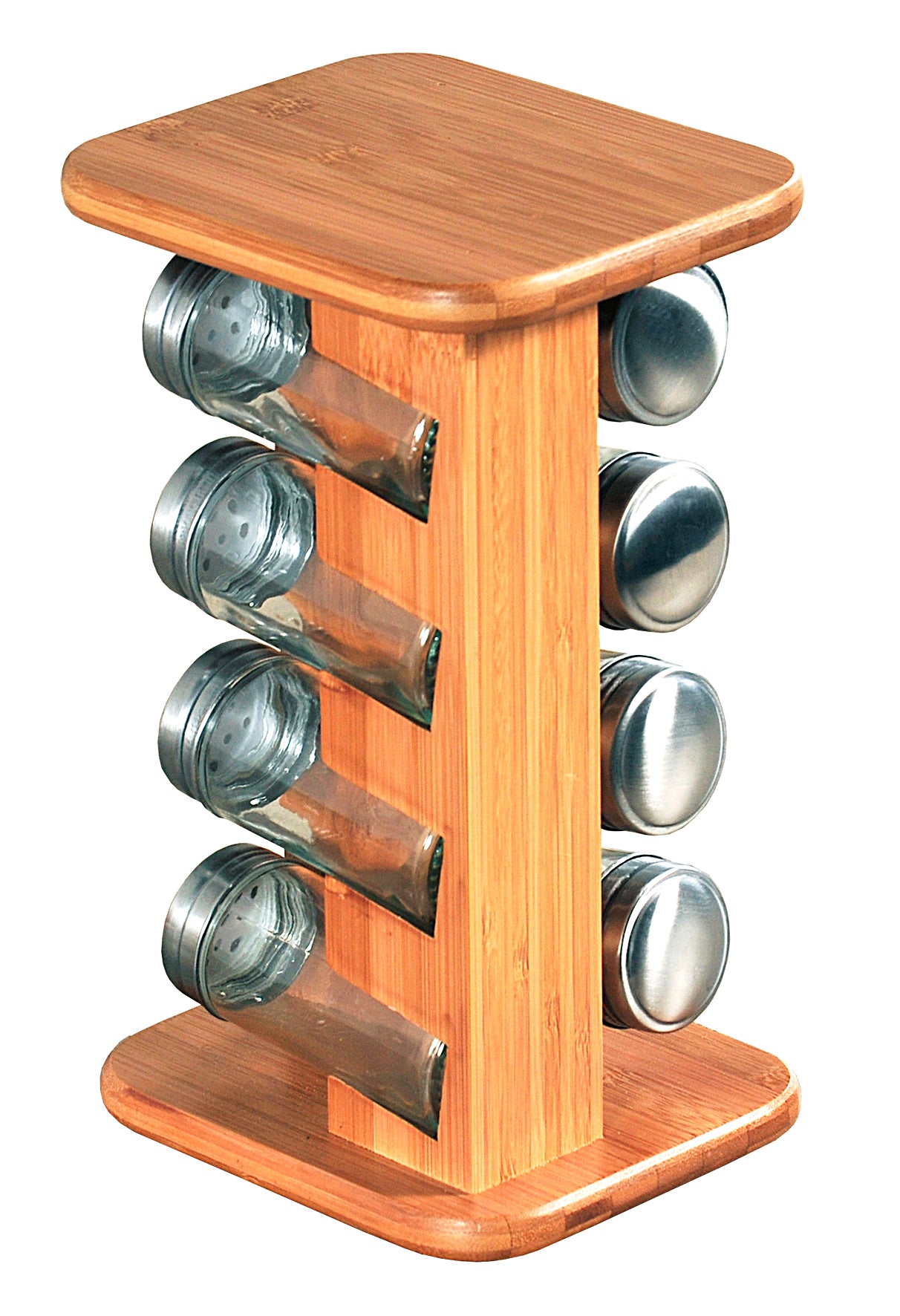 Gewürzkarussell - Bambus - 8 Gläsern - FSC