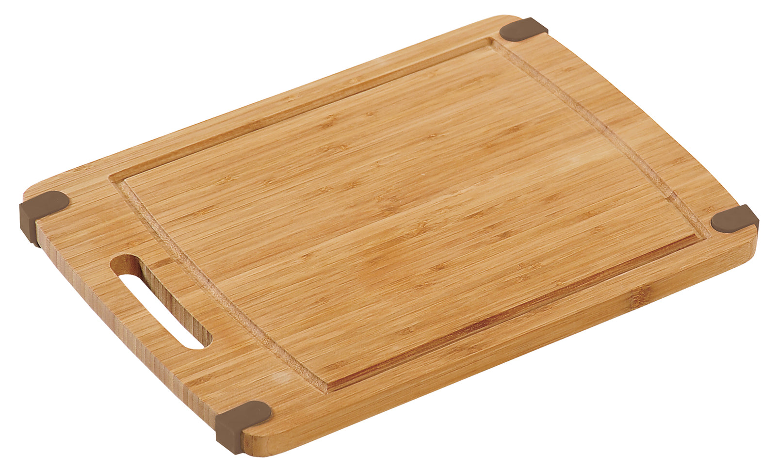 Schneidebrett - Bambus - mit  Rutsch-Stop 