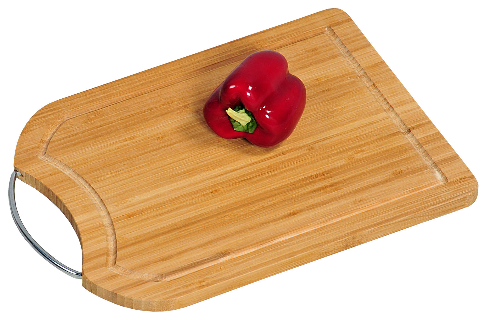 Schneidebrett mit Griff - Bambus