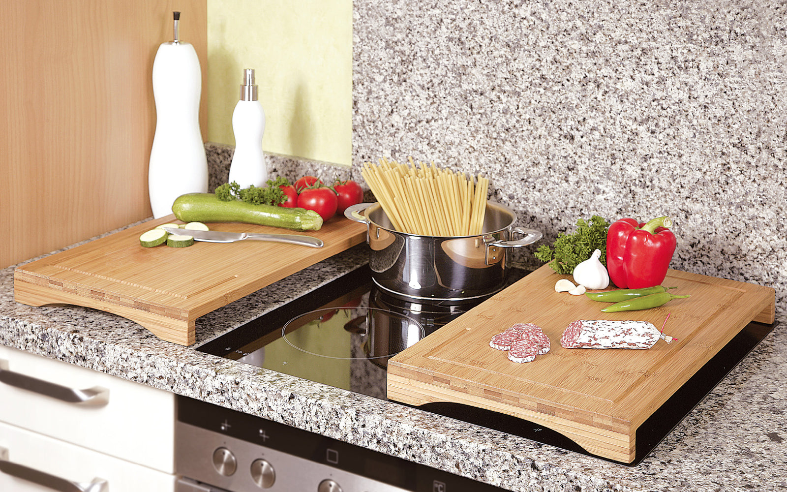 Schneide- und Abdeckplatte - Bambus