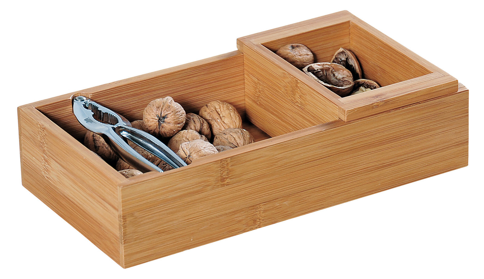 Nussschale - eckig - Bambus - FSC