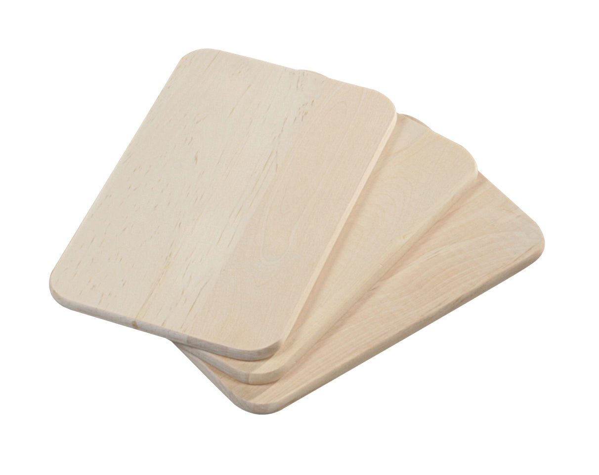 Frühstücksbrettchen - 3er Pack - Birke - FS
