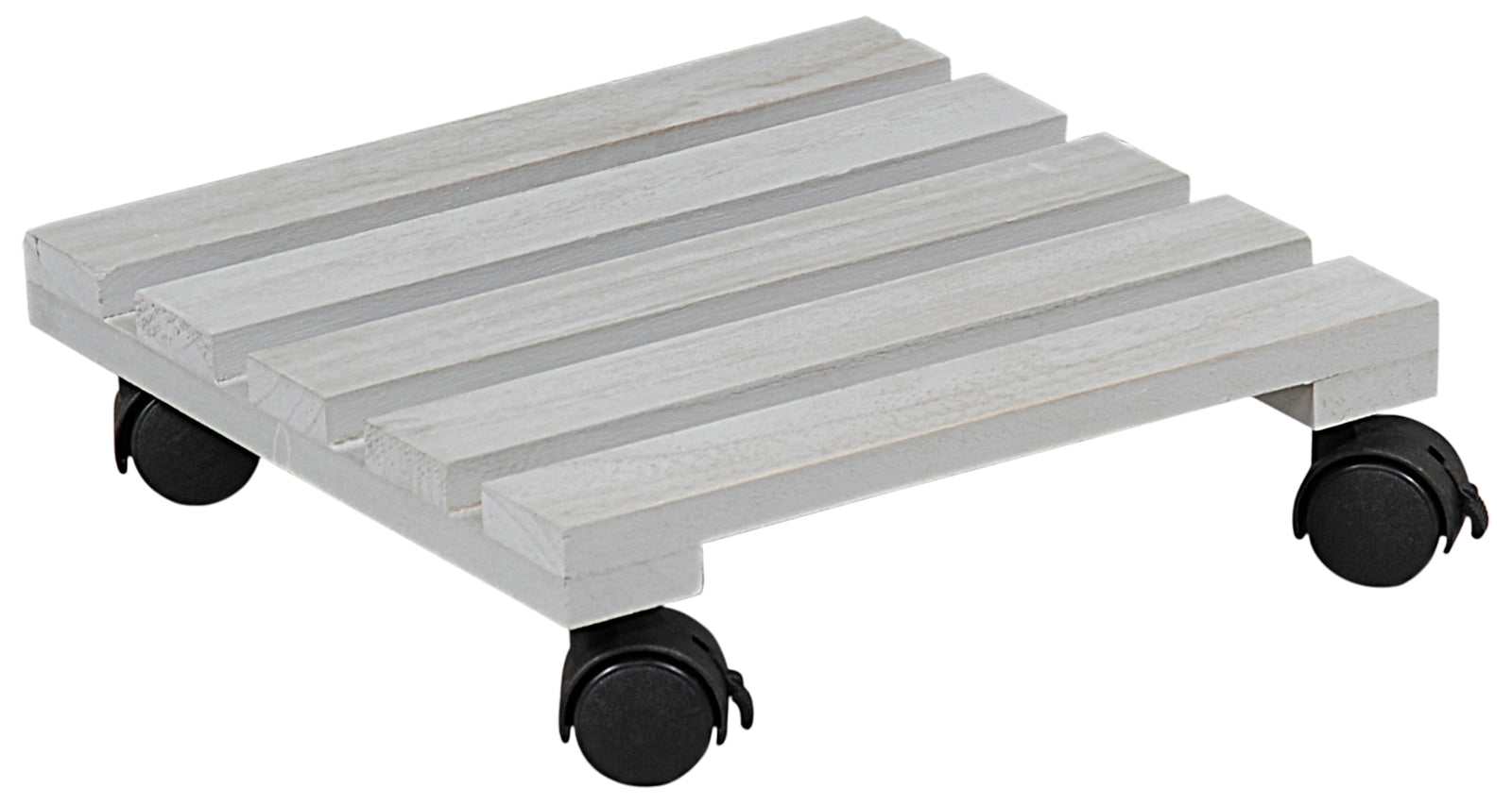 Planzenroller - FSC - Pauloniaholz - grau