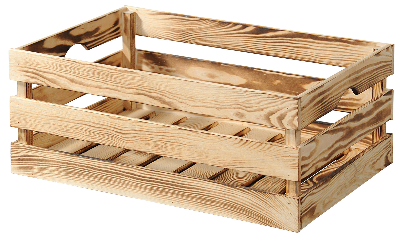 Dekokiste - Kiefer - geflammt