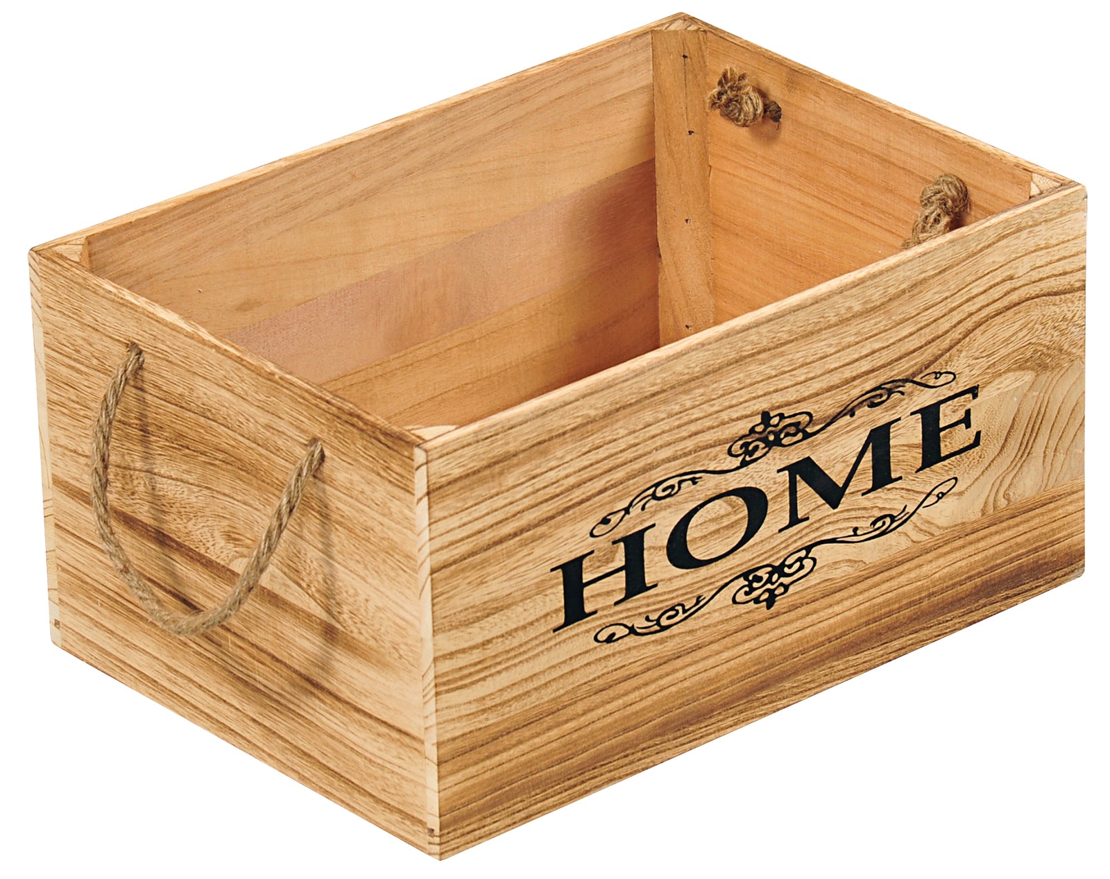 Aufbewahrungsbox - geflammt - FSC