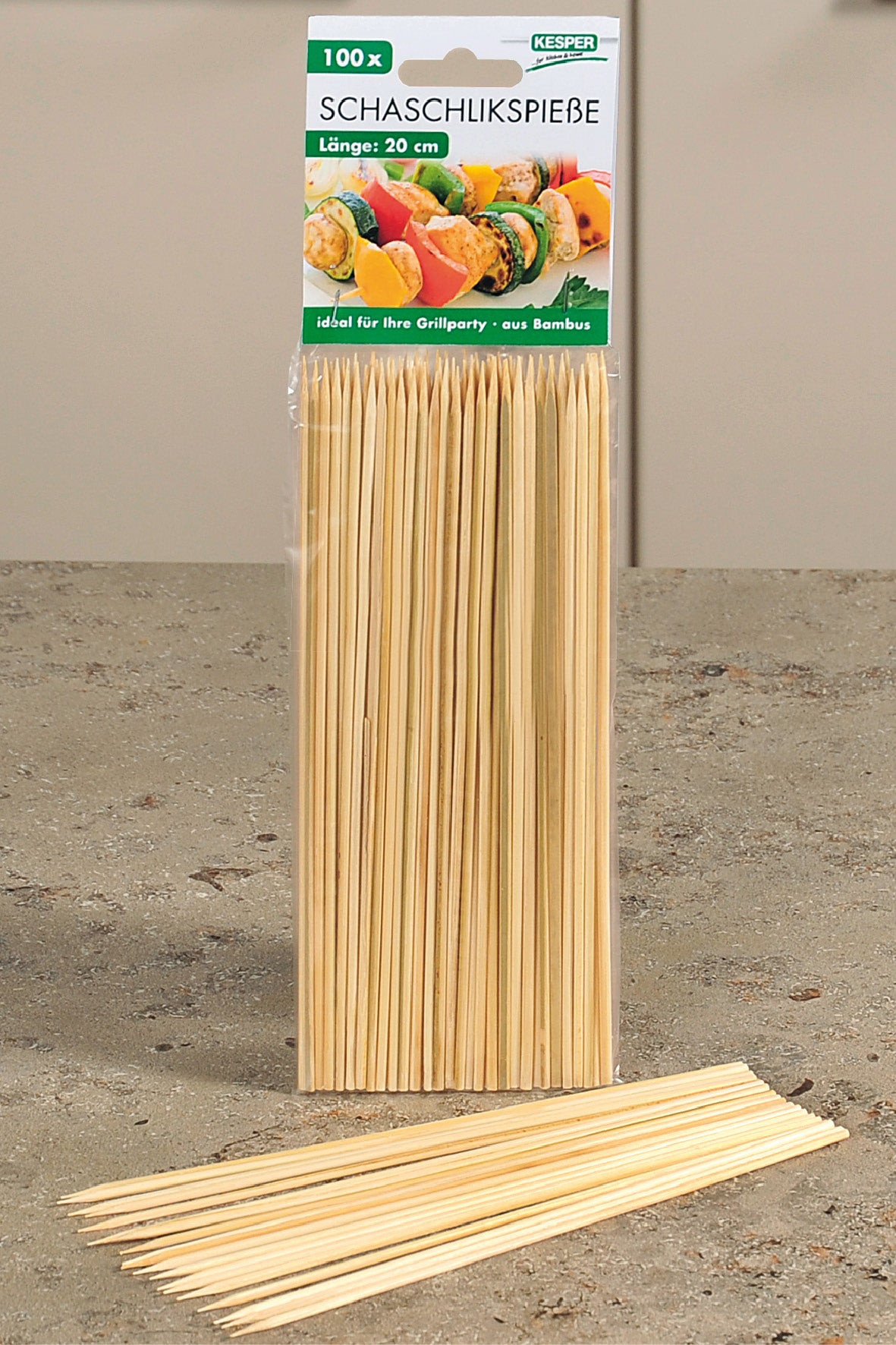 Schaschlikspiesse - Bambus (100 Stk)