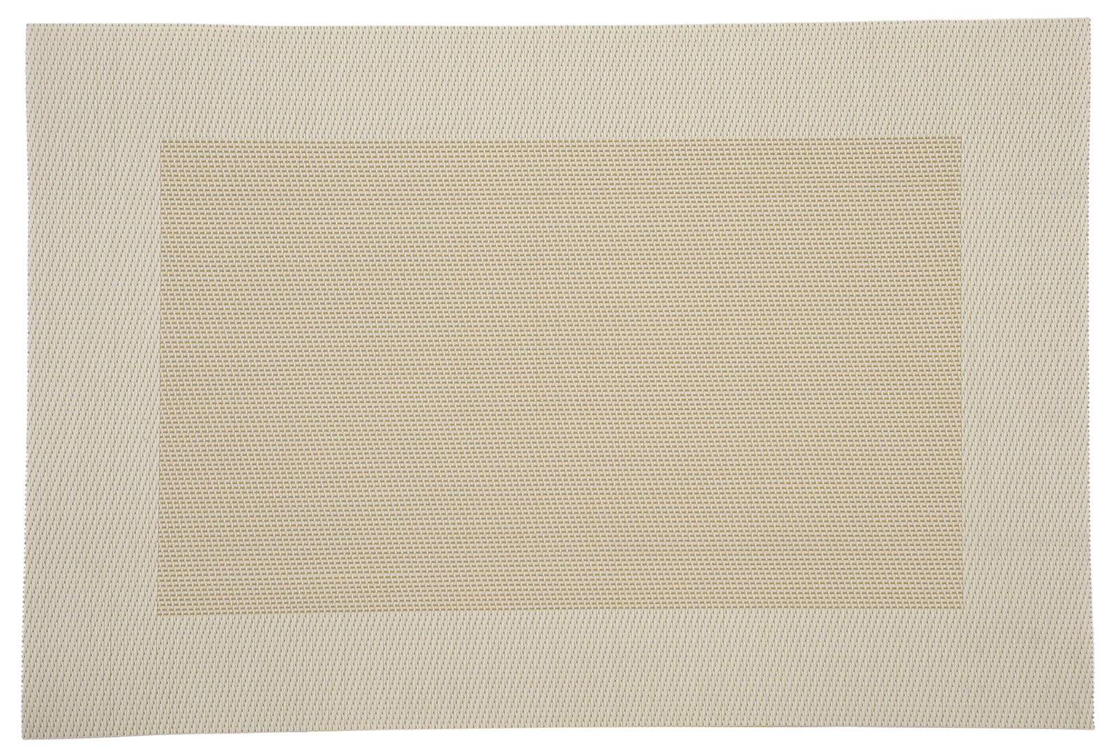 Platzset aus Kunststoff - beige