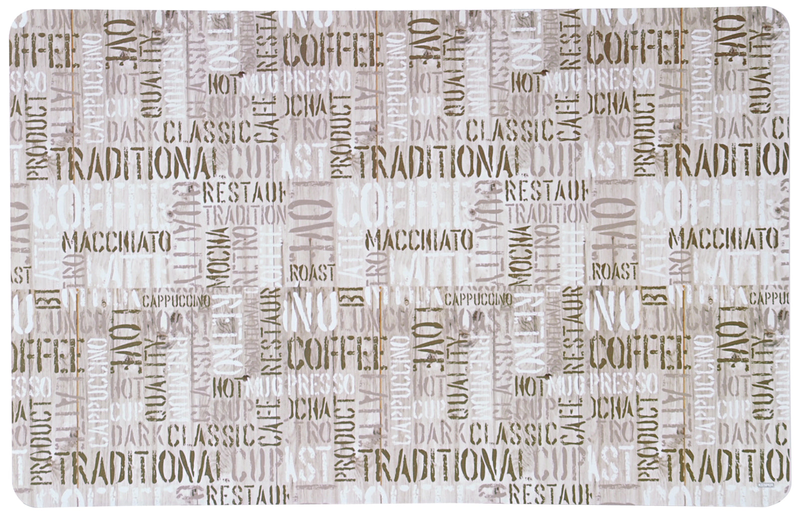 Platz-Set - Motiv  Coffee Letters 