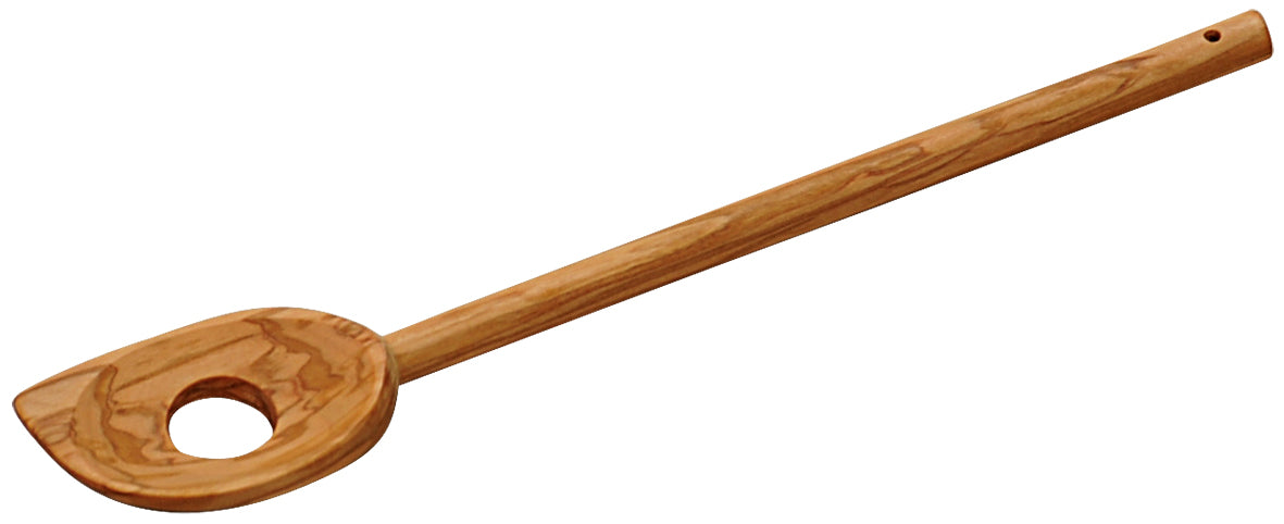 Spitzöffel - mit Loch - Olivenholz