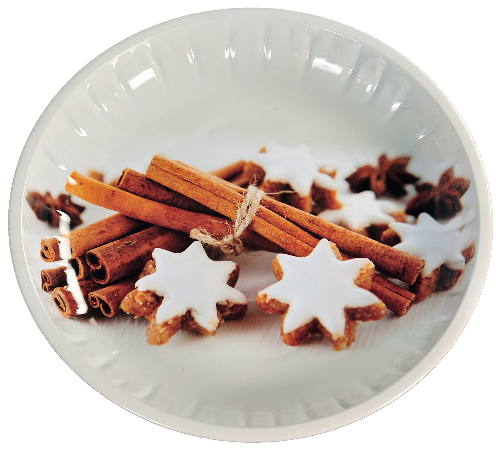 Weihnachtsteller - aus Metall