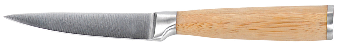 Schälmesser - Klinge aus Edelstahl - Bambusgriff